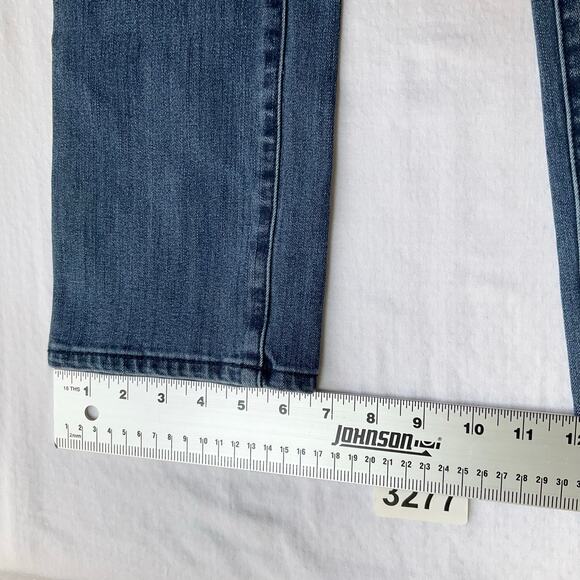 Buffalo by David Bitton Women MidRise Straight Stretch Waxed Jeans size W25,Blue - Picture 5 of 11